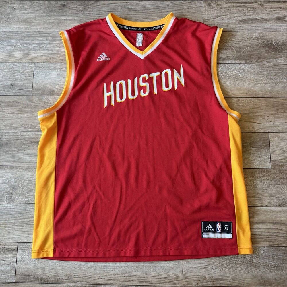 NBA Adidas Houston Rockets Replica Blank Jersey Mens Size XL